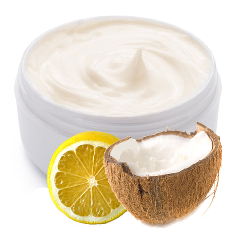 Organic Lemon & Coconut Hand & Body Cream Base