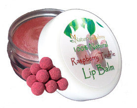 Organic, Tinted "Raspberry Truffle" Lip Balm
