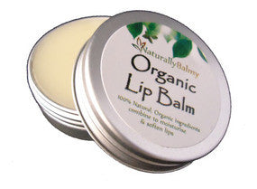 100% Natural Organic Lip Balm Tins