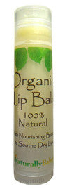 100% Natural Organic Lip Balm Tubes